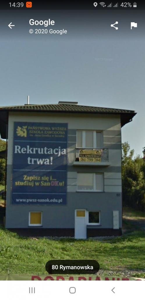 Pokoje pracownicze Sanok