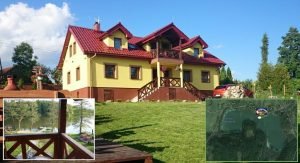 Mazurski Raj – Dom 220m2 na 24 os. i Apartamenty 110m2 na 12 os. nad Jeziorem, Giżycko, Mazury